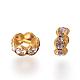 Brass Rhinestone Spacer Beads(RB-A014-L5mm-01C)-2