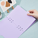 Plastic Discbound Notebook Index Divider Sheets(KY-WH0036-122)-3