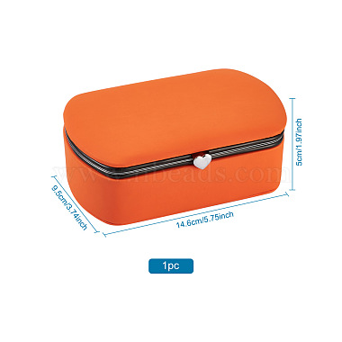 Коробка для хранения ювелирных изделий из искусственной кожи(LBOX-TAC0001-01B)-8