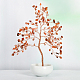 Undyed Natural Carnelian Chips Tree of Life Display Decorations(TREE-PW0001-23D)-1
