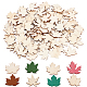 Unfinished Wood Maple Leaf Shape Cutouts(DIY-WH0034-99)-1