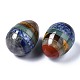 jaspe rouge naturel assemblé & topaze jade & oeil de tigre & aventurine verte & jaspe tache bleue & lapis lazuli & pierre d'œuf d'améthyste(G-S375-002)-3