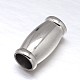 304 Stainless Steel Magnetic Clasps with Glue-in Ends(STAS-M200-D-01)-2
