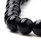 Natural Black Onyx Beads Strands(G-S259-19-10mm)-3