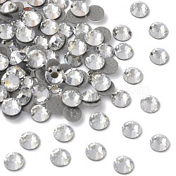 Preciosa&reg Crystal Hotfix Flatback Stones, Czech Crystal, Round(438 11 612 Chaton Rose VIVA 12 &reg), 00030 242 Argent Flare, SS6(1.9~2.1mm)(Y-PRC-HSS6-00030-242)