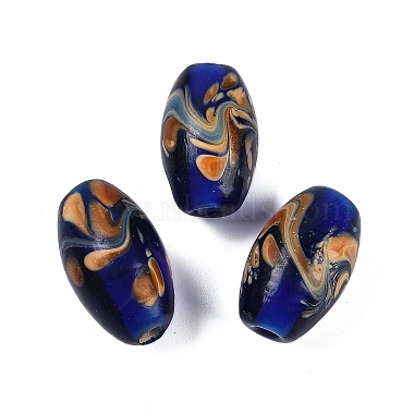 Opaque Handmade Lampwork Beads(BLOW-D006-05B)-2