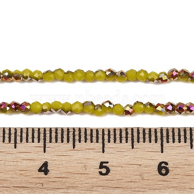 Electroplate Glass Beads Stradns(EGLA-H114-01D)-3