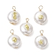 ABS Plastic Imitation Pearl Pendants(PALLOY-JF02601-04)-1