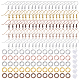 200Pcs 5 Color Brass Earring Hooks(KK-SP0001-42)-1