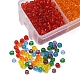 1561Pcs 7 Colors 8/0 Transparent Glass Seed Beads(SEED-FS0001-08)-3