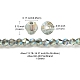 Brins de perles de verre de galvanoplastie transparentes(EGLA-YW0001-50A)-4