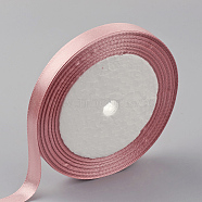 Single Face Satin Ribbon, Polyester Ribbon, Pink, 2 inch(50mm), about 25yards/roll(22.86m/roll), 100yards/group(91.44m/group), 4rolls/group(RC50MMY-041)