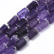 Natural Amethyst Beads Strands(X-G-S345-8x11-004)-1
