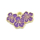 Alloy Enamel Pendants(ENAM-Z015-06G-06)-1