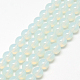Baking Painted Glass Beads Strands(X-DGLA-Q023-8mm-DB1)-1