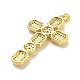 Brass Micro Pave Cubic Zirconia Pendants(KK-K365-06A-G)-3