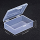 Пластиковые бисера контейнеры(CON-WH0068-45)-3