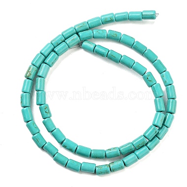 Synthetic Turquoise Beads Strands(X-TURQ-G120-4x6mm-13)-4