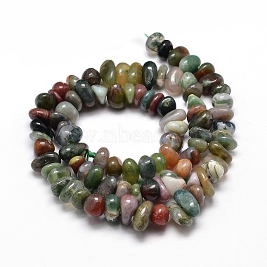 Natural Indian Agate Chip Beads Strands(X-G-E271-106)-2