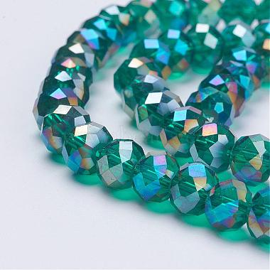 Electroplate Glass Beads(GR8MM-AB)-2