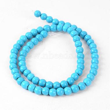 Synthetic Turquoise Beads Strands(TURQ-G106-6mm-02F)-2