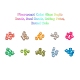 8000 pièces 10 couleurs perles de bugle en verre de couleur fluorescente(SEED-YW0001-32)-2