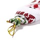 Рождественские подвесные украшения из нетканого материала(AJEW-P099-05)-4