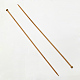 Bamboo Single Pointed Knitting Needles(TOOL-R054-5.0mm)-1