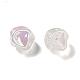 UV Plating Rainbow Iridescent Acrylic Beads(PACR-M002-07A)-4