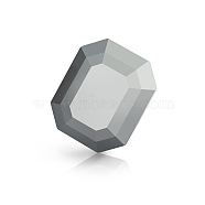 Preciosa&reg MAXIMA Crystal Fancy Stones, Czech Crystal, 435 34 222 Octagon, Unfoiled, 23980 272 Hematite, 8x6mm(X-PRC-FD8-23980-272)