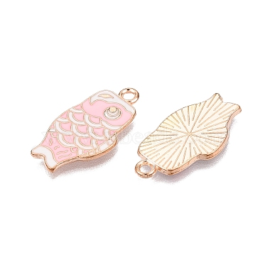 Light Gold Plated Alloy Enamel Pendants(PALLOY-N176-27C-RS)-2