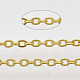 Chaînes de câbles en fer recouvert de laiton(CH-T002-05G)-1