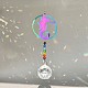 Glass Hanging Suncatcher Pendant Decoration(DJEW-PW0008-01A)-1