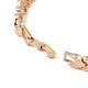 Brass Link Chain Bracelets for Women Men(BJEW-P324-01J-KCG)-3