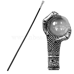 1Pc Plastic Magic Wand, Cosplay Magic Wand, for Witches and Wizards, Silver, 1039x54.5x39mm(FEPA-GF0001-02A)