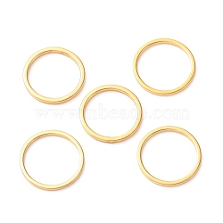 201 Stainless Steel Linking Rings, Round, Golden, 11.5x1mm(STAS-C030-14A-G)