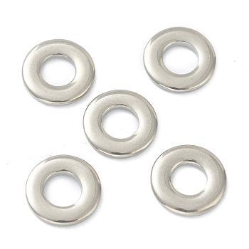 304 Stainless Steel Linking Rings, Round Ring, Stainless Steel Color, 12x2mm, Inner Diameter: 6mm