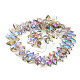 Electroplate Rhombus Glass Beads Strands(EGLA-A036-12A-FR02)-2