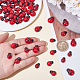 160Pcs 3 Styles Plastic Simulation Ladybug(AJEW-WR0002-74)-3