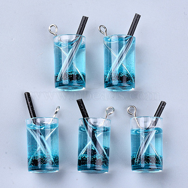 Imitation Juice Glass Pendants(X-CRES-S359-15)-3