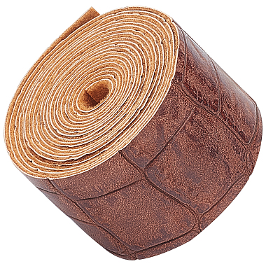 37mm Coconut Brown Imitation Leather Thread & Cord