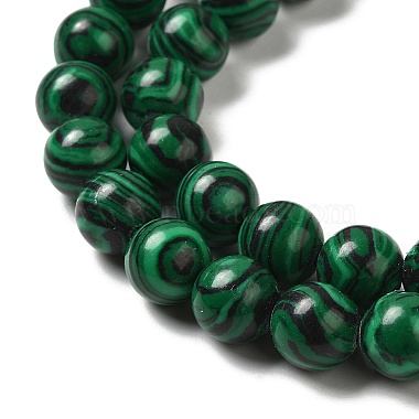 Synthetic Malachite Dyed Beads Strands(G-P507-02A-08)-4