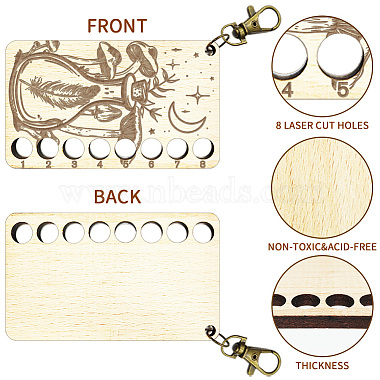 8-positionnez les plateaux de rangement du fil à broder en bois(TOOL-WH0056-030)-3