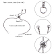 Adjustable 304 Stainless Steel Slider Bracelets Making(STAS-UN0003-17)-3