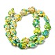 Synthetic Turquoise Dyed Beads Strands(G-P507-05A)-3