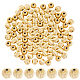 100Pcs  Brass Grooved Beads(KK-BBC0028-39)-1