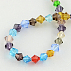 Mixed Glass Bicone Beads Strands(X-GLAA-S050-4mm)-2