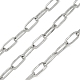 304 Stainless Steel Textured Cable Chains(CHS-G050-07P)-1