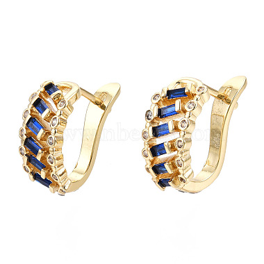 Cubic Zirconia Hoop Earrings for Women(EJEW-N011-118B)-2