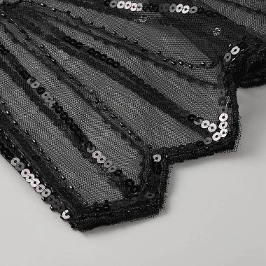 Detachable Polyester Sequin Shawl(AJEW-WH20072-14)-2